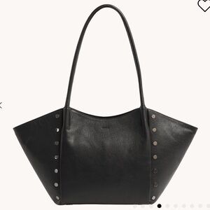 Hammitt Black Leather Studded Tote